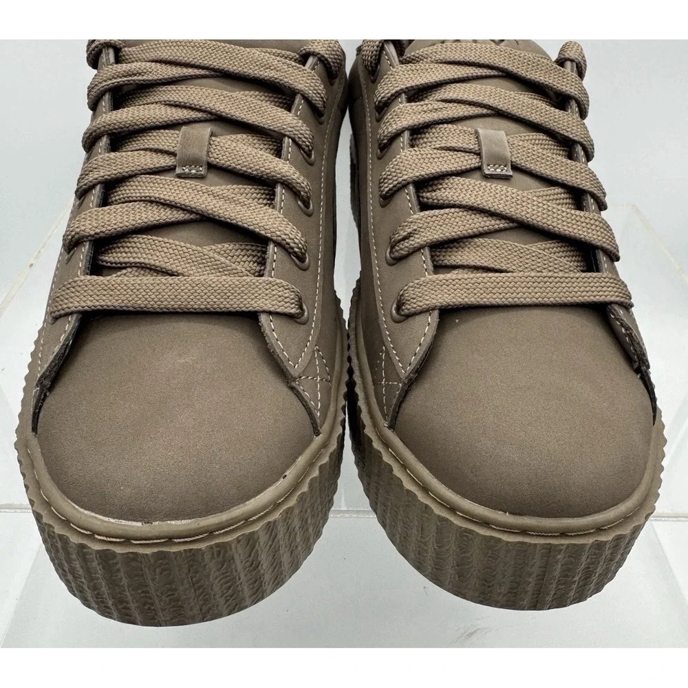 NEW Puma Creeper Phatty Nubuck Totally Taupe 399867 Brown Size 13.5 Toddler Kids